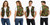 Adults Camouflage Waistcoat Army Military Soldier Fancy Dress Costume Accessory