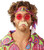 1970's Style Blonde Moustache Fancy Dress Costume Accessory Facial Hair