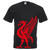 Adults Liver Bird YNWA Liverpool Scouser Liverpudlian Unisex Black T-Shirt