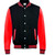 Unisex Adult Varsity Baseball Sports Jacket With Knitted Cuffs