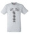 Adults Mushroom of Life Psychedelic Shroom DNA Strand Unisex Grey T-Shirt