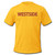 Mens Westside Massive Gangster Rap Stains Posse Gang Unisex Yellow T-Shirt