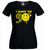 Womens I Blame The 90s Rave Festival Acid House Lady Fit Black T-Shirt