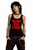 Womens Punks Not Dead Anarchy Anarchist Street Punk Music Lady Fit Black Vest