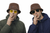 Adults Manchester Britpop Brothers Liam & Noel Rock Band Reunion Fancy Dress Bucket Hat Set