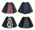 Adults 15" Length Tartan Panel Skirt Burns Night Scotland Fancy Dress