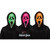 Fun World Ghost Face Fluorescent Scream Mask Halloween Fancy Dress Accessory
