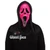 Fun World Ghost Face Fluorescent Scream Mask Halloween Fancy Dress Accessory