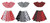 Adults Clown Skirt Ruff Collar Big Top Halloween Sinister Circus Fancy Dress