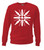 Adults Rude Adult Toy Snowflake Fun Joke Festive Christmas Unisex Red Jumper