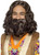 Smiffys Jesus Hippy Wig & Beard Christmas 1970s Fancy Dress Costume Accessory