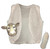 Adults Sheep Lamb Fleece Waistcoat Tail & Mask Farm Animal Nativity Fancy Dress