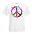 Adults Peace Sign CND Stop Wars Hippie 1970s Symbol White Unisex T-Shirt