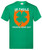 Adults Irish La Fheile Padraig Sona Duit Four Leaf Clover Ireland Unisex Green T-Shirt