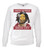 Adults Snow Woman Snow Cry Marley Rasta Raggae Music Legend Festive White Christmas Jumper