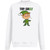 Adults Top Shelf Elf 420 Weed Themed Festive White Unisex Christmas Jumper