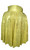 Adults 1950's Rock & Roll Gold Sequined Cape The King Fancy Dress Costume Accessory [One Size]