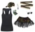 Adults Womens Army Miltiary Soldier Hen Party Night Fancy Dress Costume