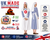 Adults World War 2 WW2 Nurse Medic Historical Fancy Dress Costume
