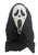 Childs Scream Movie Robes Belt Gloves & Overhead Ghost Face Mask Halloween Fancy Dress Costume