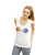 Womens LGBTQ Rainbow Shells Gay Pride March Lady Fit White Vest Top