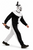 Childs Terror Clown Halloween Circus Horror Movie Fancy Dress Costume [Teens Age 13-15 Years]