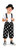 Childs 3/4 Length Bloomers Polka Dot Rag Doll Clown Pants Circus Big Top Fancy Dress [Age 8-12 Years]