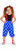 Childs 3/4 Length Bloomers Polka Dot Rag Doll Clown Pants Circus Big Top Fancy Dress [Age 8-12 Years]