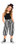 Childs 3/4 Length Bloomers Polka Dot Rag Doll Clown Pants Circus Big Top Fancy Dress [Age 8-12 Years]