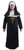 Childs Nun Sister Robes Habit & Cross Clergy Religious Fancy Dress Costume