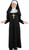Childs Nun Sister Robes Habit & Cross Clergy Religious Fancy Dress Costume