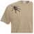 Adults Arachnophobia Giant Tarantula Goliath Spider Unisex Khaki T-Shirt