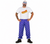 Adults Captain Spaulding Rejects 1000 Hot Dog Corpses Halloween Horror Movie Fancy Dress Costume