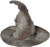 Adults Grey Witches Hat Halloween Pagan Fancy Dress Costume Headwear