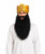 Adults Arabian Sultan Genie Arabic Hat & Beard Fancy Dress Costume Accessory