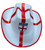 Adults England St George Cross Saint Georges Day Cowboy Cowgirl Hat