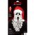 Fun World Ghost Face Santa Claus Scream Mask Christmas Halloween Fancy Dress Costume Accessory
