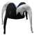Adults Black & White Jester Hat Medieval Clown Kings Fool Historical Halloween Fancy Dress Costume Accessory [One Size]