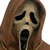 Fun World Ghost Face Scream Scarecrow Mask Halloween Fancy Dress Costume Accesssory [One Size]