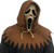 Fun World Ghost Face Scream Scarecrow Mask Halloween Fancy Dress Costume Accesssory [One Size]