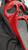 Fun World Ghost Face Scream Aged Devil Mask Halloween Fancy Dress Costume Accessory [One Size]