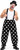 Adults Full Length Bloomers Polka Dot Frilly Rag Doll Clown Pants Circus Big Top Fancy Dress
