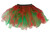 Adults 12" or 16" Length Elf Cyber Tutu Skirt Santas Little Helper Christmas Fancy Dress