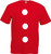 Adults Snowman Elf Santa Claus Button Father Christmas Festive Unisex T-Shirt