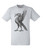 Adults City of Liverpool Mascot YNWA Liver Bird Unisex Grey T-Shirt