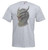 Adults Medieval Green Dragon Graphic Mythical Fantasy Design Unisex Grey T-Shirt