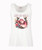 Womens Lets Go Girls Cowgirl Barn Dance Line Dancing Lady Fit White Vest
