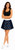 Adults 15" Length Star Pattern Skater Skirt Cheerleader Fancy Dress Costume Accessory
