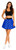 Adults 15" Length Star Pattern Skater Skirt Cheerleader Fancy Dress Costume Accessory