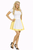 Adults 15" Length Gingham Skater Skirt With Apron Western Cowgirl World Book Day Fancy Dress Costume Accessory